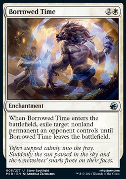 Borrowed Time - Innistrad: Midnight Hunt (Uncommon) [MID-6]