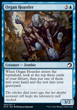 Organ Hoarder - Innistrad: Midnight Hunt (Common) [MID-66]