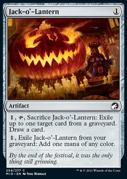 Jack-o'-Lantern - Innistrad: Midnight Hunt (Common) [MID-254]