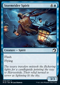 Stormrider Spirit - Innistrad: Midnight Hunt (Common) [MID-79]