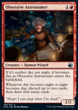 Obsessive Astronomer - Innistrad: Midnight Hunt (Uncommon) [MID-152]