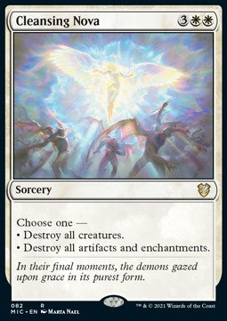 Cleansing Nova - Commander: Innistrad: Midnight Hunt (Rare) [MIC-82]