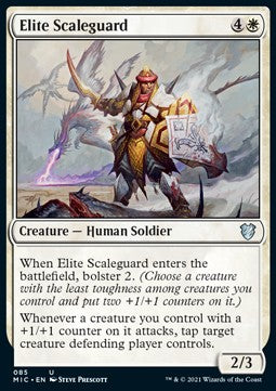 Elite Scaleguard - Commander: Innistrad: Midnight Hunt (Uncommon) [MIC-85]