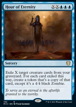 Hour of Eternity - Commander: Innistrad: Midnight Hunt (Rare) [MIC-102]