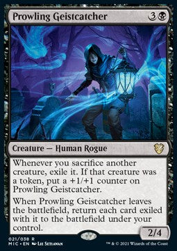 Prowling Geistcatcher (V.1) - Commander: Innistrad: Midnight Hunt (Rare) [MIC-21]