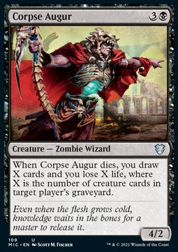 Corpse Augur - Commander: Innistrad: Midnight Hunt (Uncommon) [MIC-109]