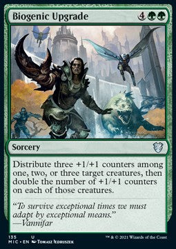 Biogenic Upgrade - Commander: Innistrad: Midnight Hunt (Uncommon) [MIC-135]
