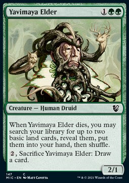 Yavimaya Elder - Commander: Innistrad: Midnight Hunt (Common) [MIC-147]