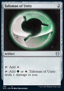 Talisman of Unity - Commander: Innistrad: Midnight Hunt (Uncommon) [MIC-165]