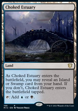 Choked Estuary - Commander: Innistrad: Midnight Hunt (Rare) [MIC-169]