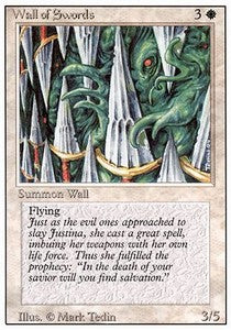 Wall of Swords - Revised (Uncommon)
