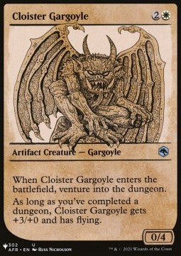 Cloister Gargoyle - The List (Uncommon) [ZNL-302]