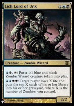 Lich Lord of Unx - The List (Rare) [ZNL-24]
