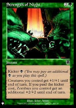 Strength of Night - The List (Common) [ZNL-86]
