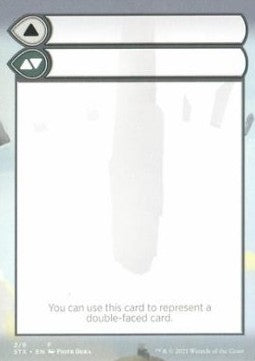 Double-Faced Helper Card (V.2) - Strixhaven: School of Mages: Extras (Tip Card) [XSTX-F2]