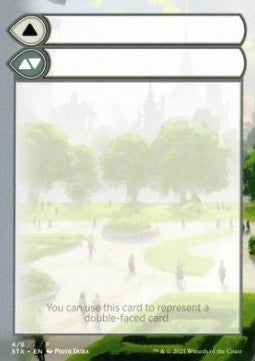 Double-Faced Helper Card (V.4) - Strixhaven: School of Mages: Extras (Tip Card) [XSTX-F4]