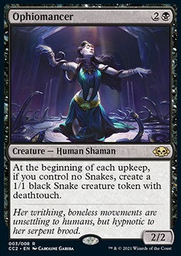 Ophiomancer - Commander Collection: Black (Rare) [CC2-3]
