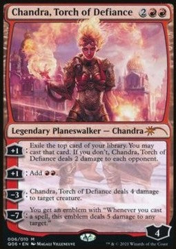 Chandra, Torch of Defiance - Magic the Gathering Products (Mythic) [MTGP-6]