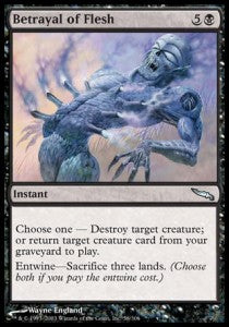 Betrayal of Flesh - Mirrodin (Uncommon) [MRD-58]