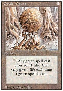 Wooden Sphere - Revised (Uncommon)