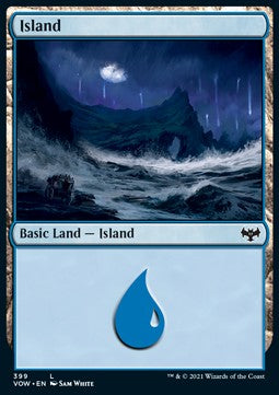 Island - Innistrad: Crimson Vow: Extras (Land) [XVOW-399]