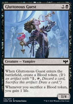 Gluttonous Guest - Innistrad: Crimson Vow (Common) [VOW-114]