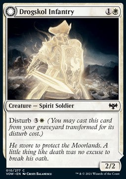 Drogskol Infantry // Drogskol Armaments - Innistrad: Crimson Vow (Common) [VOW-10]