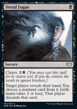 Dread Fugue - Innistrad: Crimson Vow (Uncommon) [VOW-107]