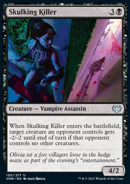 Skulking Killer - Innistrad: Crimson Vow (Uncommon) [VOW-130]