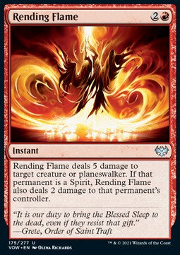Rending Flame - Innistrad: Crimson Vow (Uncommon) [VOW-175]