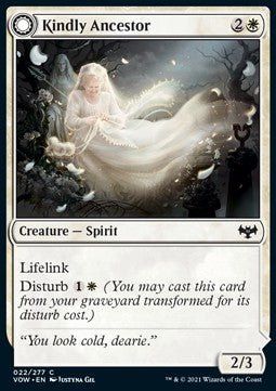 Kindly Ancestor // Ancestor's Embrace - Innistrad: Crimson Vow (Common) [VOW-22]