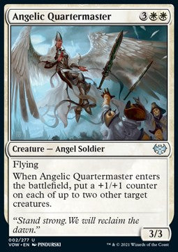 Angelic Quartermaster - Innistrad: Crimson Vow (Uncommon) [VOW-2]