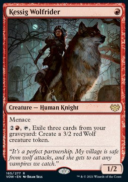 Kessig Wolfrider - Innistrad: Crimson Vow (Rare) [VOW-165]