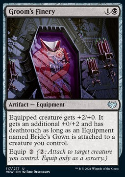 Groom's Finery - Innistrad: Crimson Vow (Uncommon) [VOW-117]