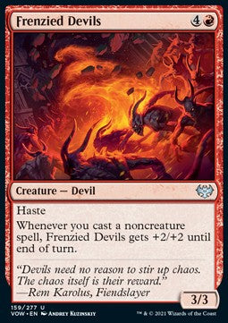 Frenzied Devils - Innistrad: Crimson Vow (Uncommon) [VOW-159]