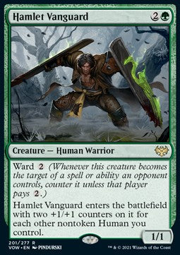 Hamlet Vanguard - Innistrad: Crimson Vow (Rare) [VOW-201]