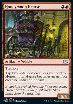 Honeymoon Hearse - Innistrad: Crimson Vow (Uncommon) [VOW-160]