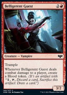 Belligerent Guest - Innistrad: Crimson Vow (Common) [VOW-144]