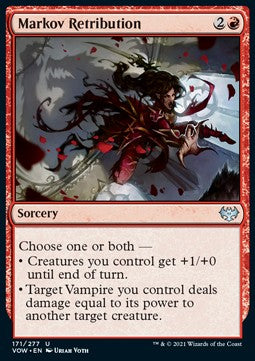 Markov Retribution - Innistrad: Crimson Vow (Uncommon) [VOW-171]