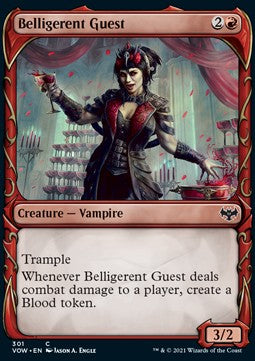 Belligerent Guest - Innistrad: Crimson Vow: Extras (Common) [XVOW-301]