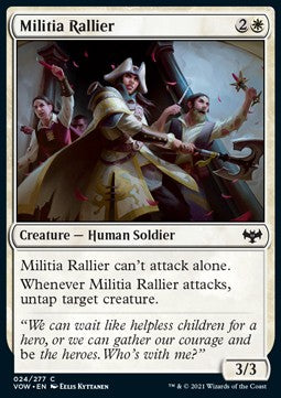 Militia Rallier - Innistrad: Crimson Vow (Common) [VOW-24]
