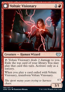 Voltaic Visionary // Volt-Charged Berserker - Innistrad: Crimson Vow (Uncommon) [VOW-183]