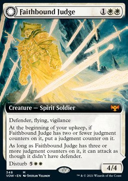 Faithbound Judge // Sinner's Judgment - Innistrad: Crimson Vow: Extras (Mythic) [XVOW-348]