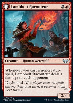 Lambholt Raconteur // Lambholt Ravager - Innistrad: Crimson Vow (Uncommon) [VOW-167]