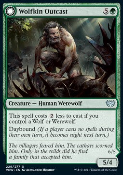 Wolfkin Outcast // Wedding Crasher - Innistrad: Crimson Vow (Uncommon) [VOW-229]