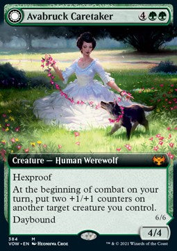 Avabruck Caretaker // Hollowhenge Huntmaster - Innistrad: Crimson Vow: Extras (Mythic) [XVOW-384]