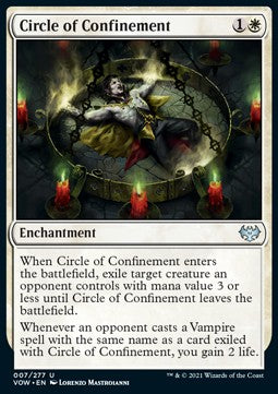 Circle of Confinement - Innistrad: Crimson Vow (Uncommon) [VOW-7]