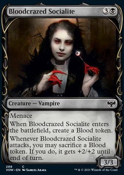 Bloodcrazed Socialite - Innistrad: Crimson Vow: Extras (Common) [XVOW-288]