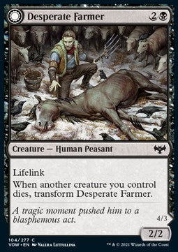 Desperate Farmer // Depraved Harvester - Innistrad: Crimson Vow (Common) [VOW-104]