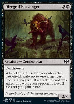 Diregraf Scavenger - Innistrad: Crimson Vow (Common) [VOW-105]